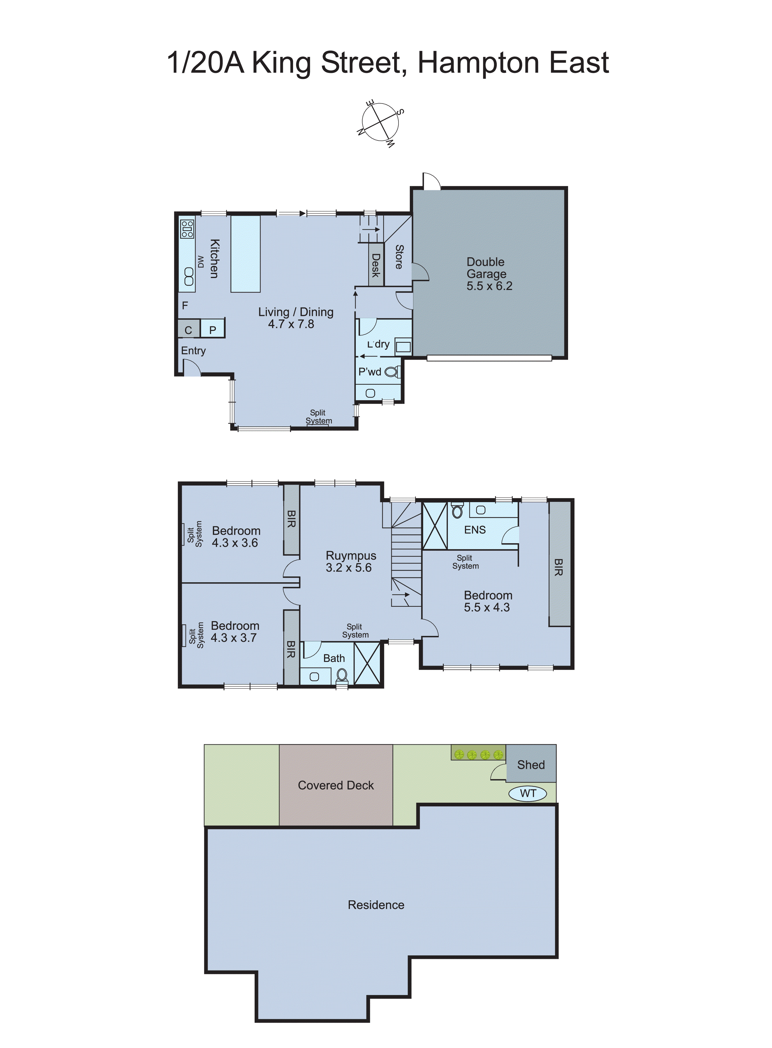 1/20a King Street, Hampton East VIC 3188 - Floorplan
