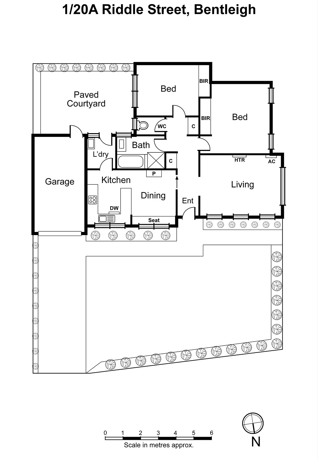 1/20a Riddle Street, Bentleigh VIC 3204 - Floorplan