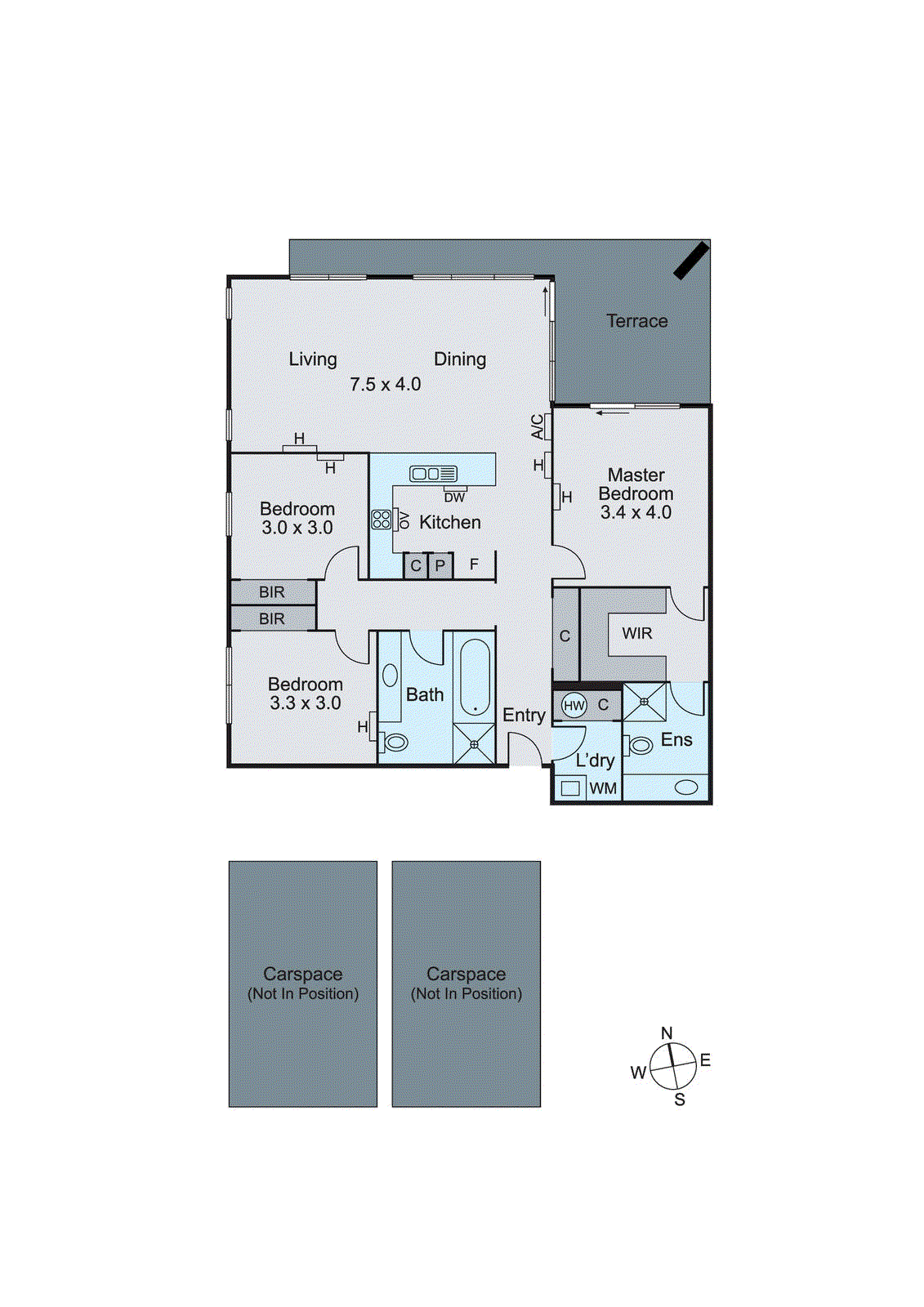 12/1 Conservatory Drive, Burwood VIC 3125 - Floorplan