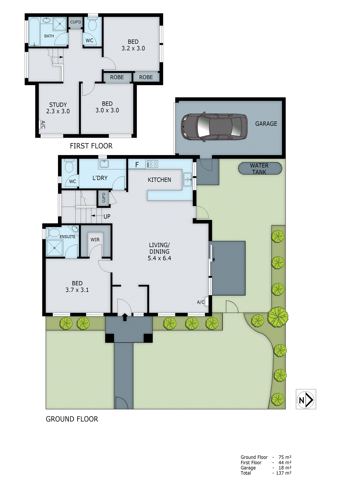 1/21 Finlay Street, Frankston VIC 3199 - Floorplan