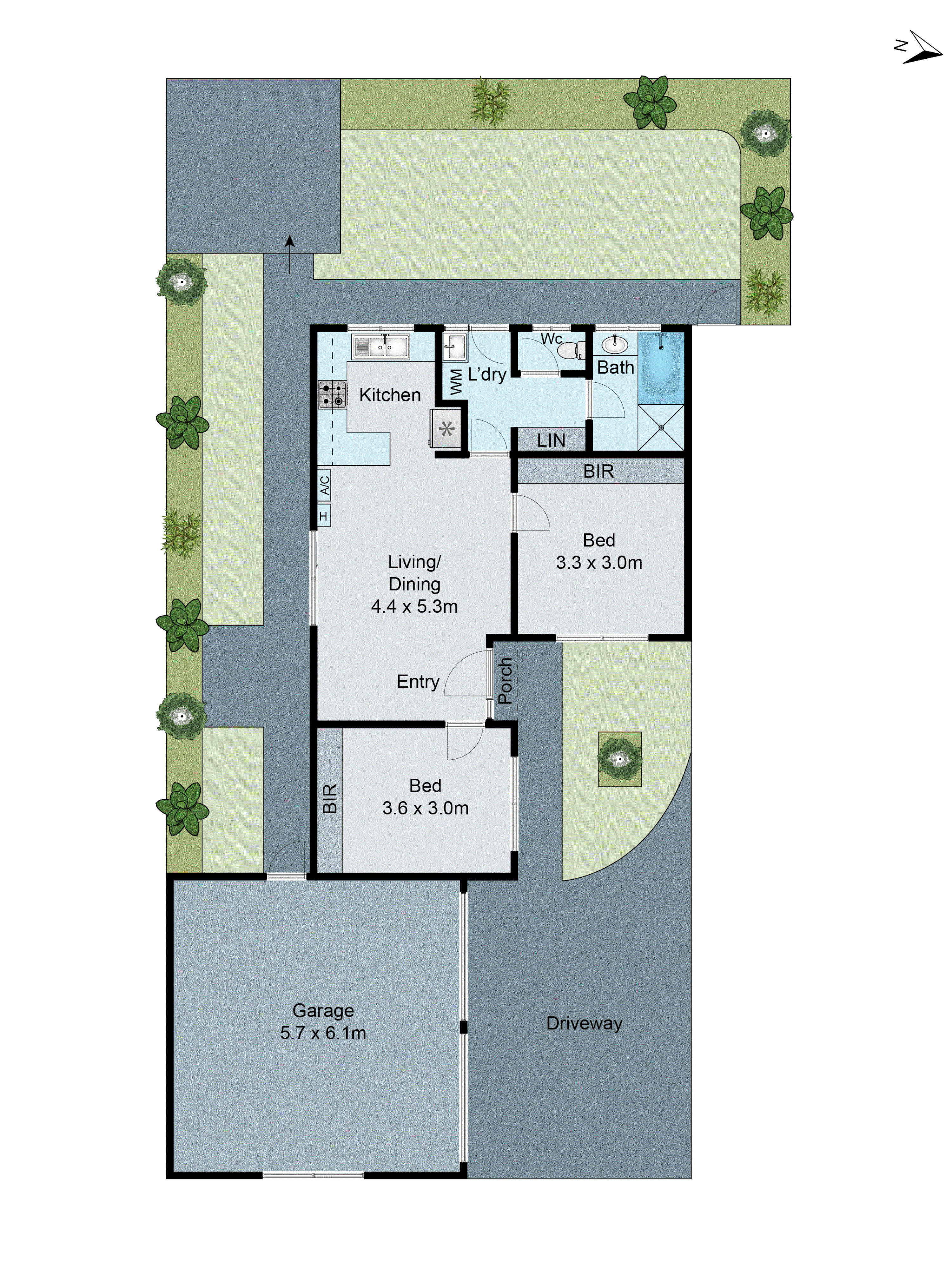 1/21 Fordview Crescent, Bell Post Hill VIC 3215 - Floorplan