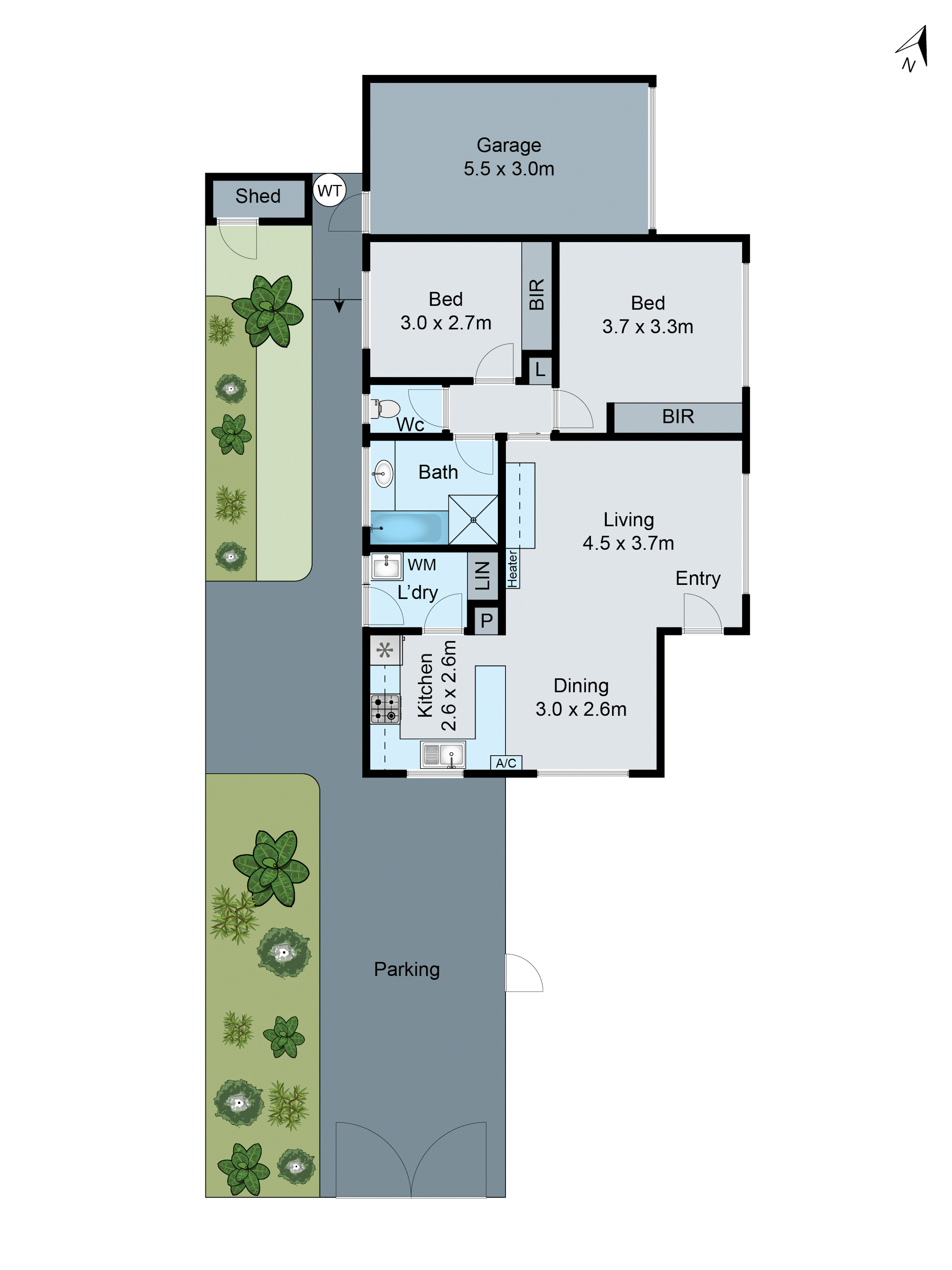 1/21 Glastonbury Drive, Highton VIC 3216 - Floorplan