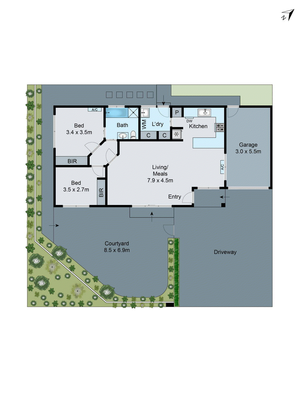 1/21 Herbert Street, Mount Waverley VIC 3149 - Floorplan