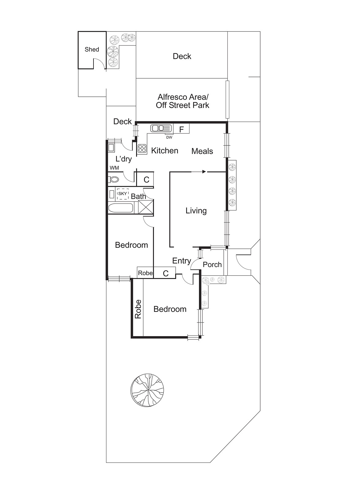 1/21 Kayden Street, Cheltenham VIC 3192 - Floorplan