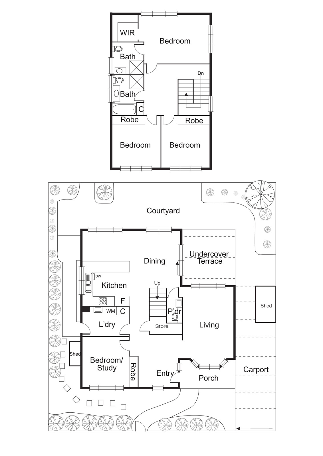 121 Marlborough  Street, Bentleigh East VIC 3165 - Floorplan