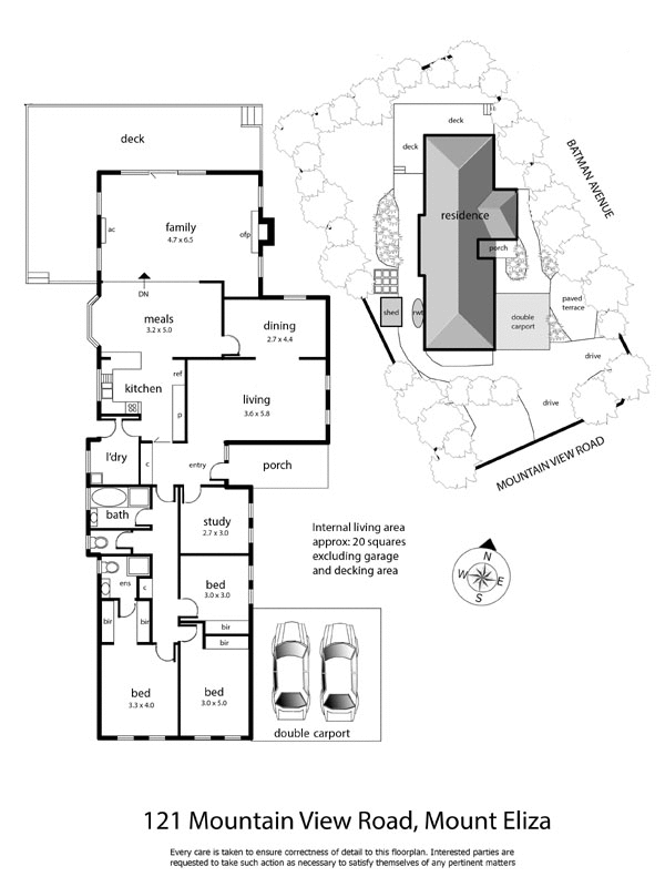 121 Mountain View Road, MOUNT ELIZA VIC 3930 - Floorplan