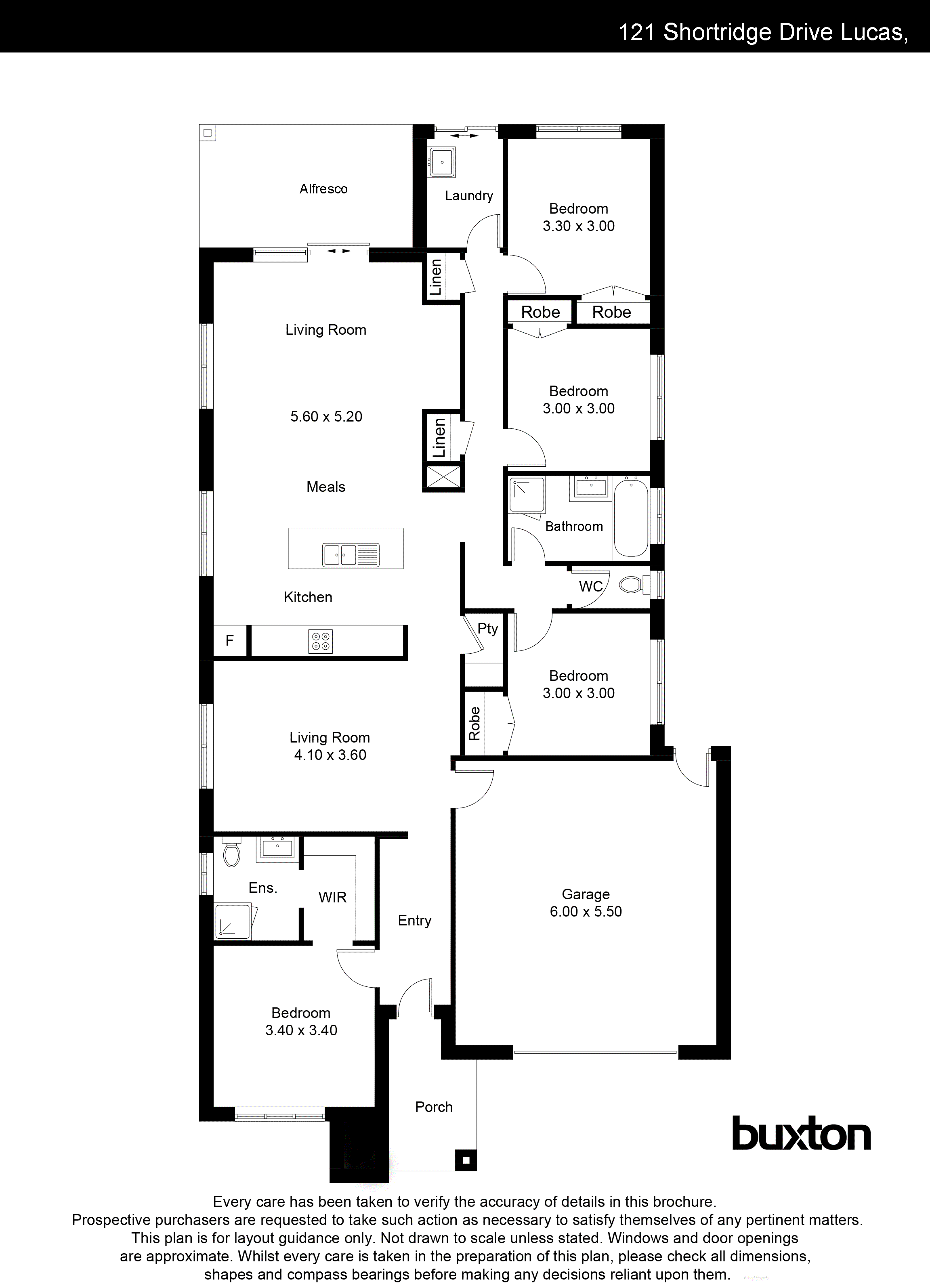 121 Shortridge Drive, Lucas VIC 3350 - Floorplan