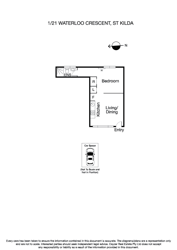 1/21 Waterloo Crescent, ST KILDA VIC 3182 - Floorplan