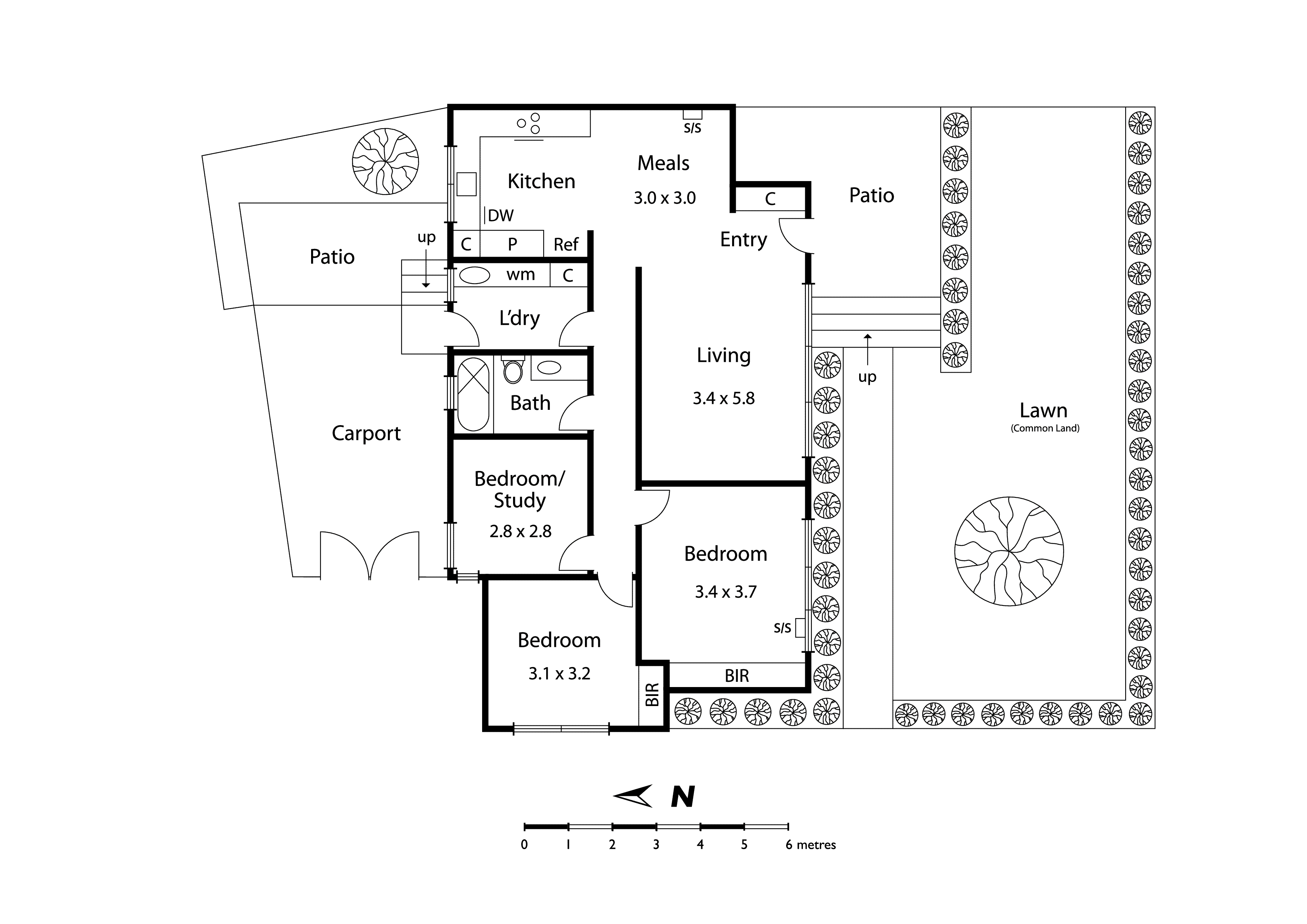 1/21 Were Street, Brighton VIC 3186 - Floorplan