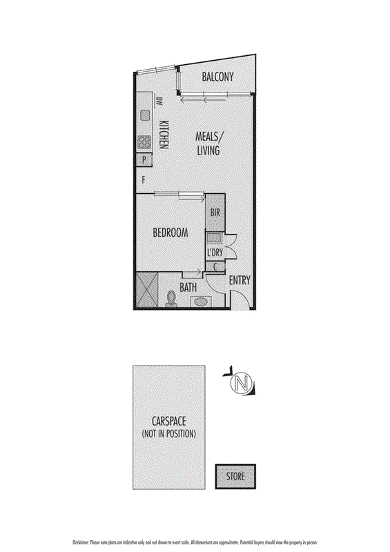 1210/338 Kings Way, South Melbourne VIC 3205 - Floorplan