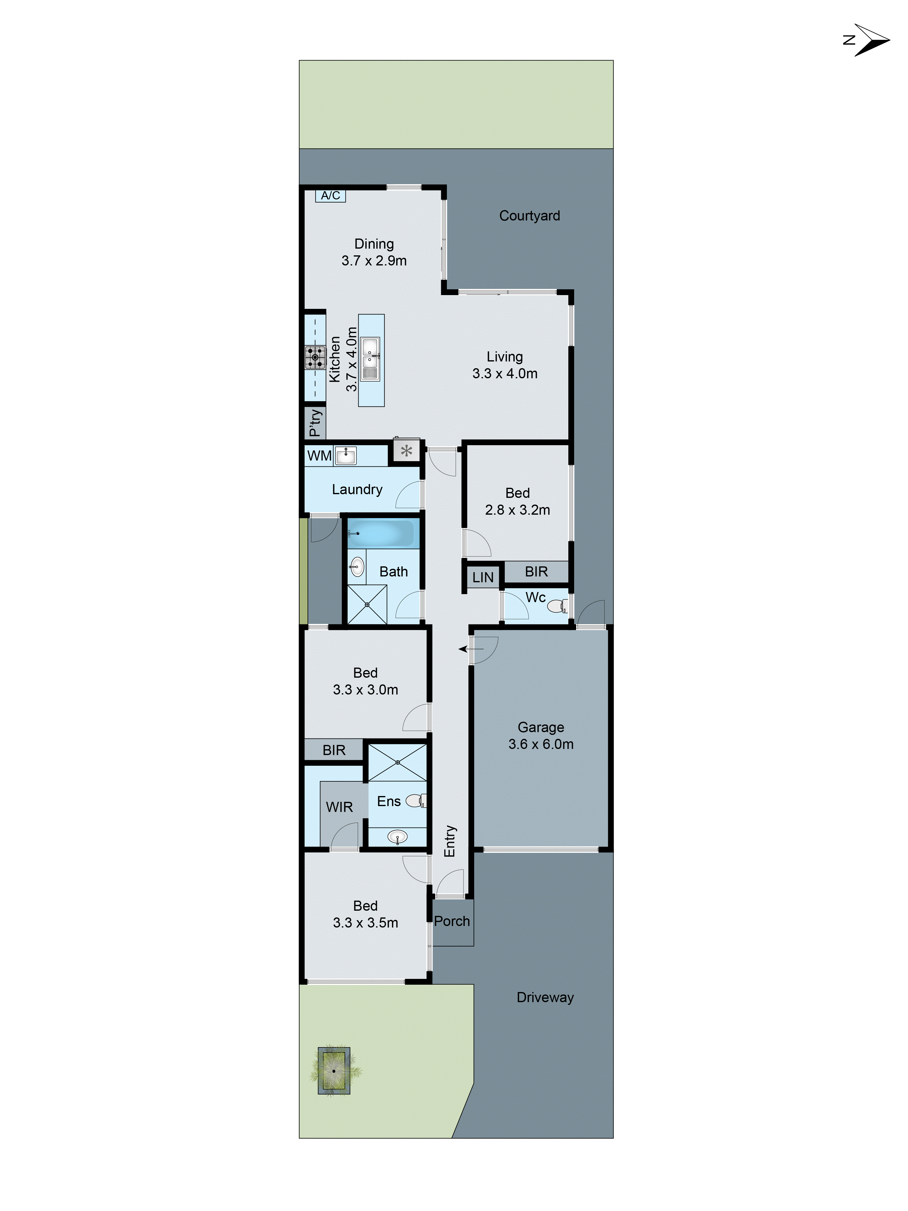 12/11 Brandon Mews, Grovedale VIC 3216 - Floorplan