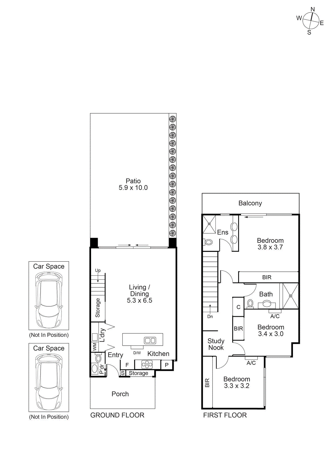 12/11 Nicholson Street, Abbotsford VIC 3067 - Floorplan