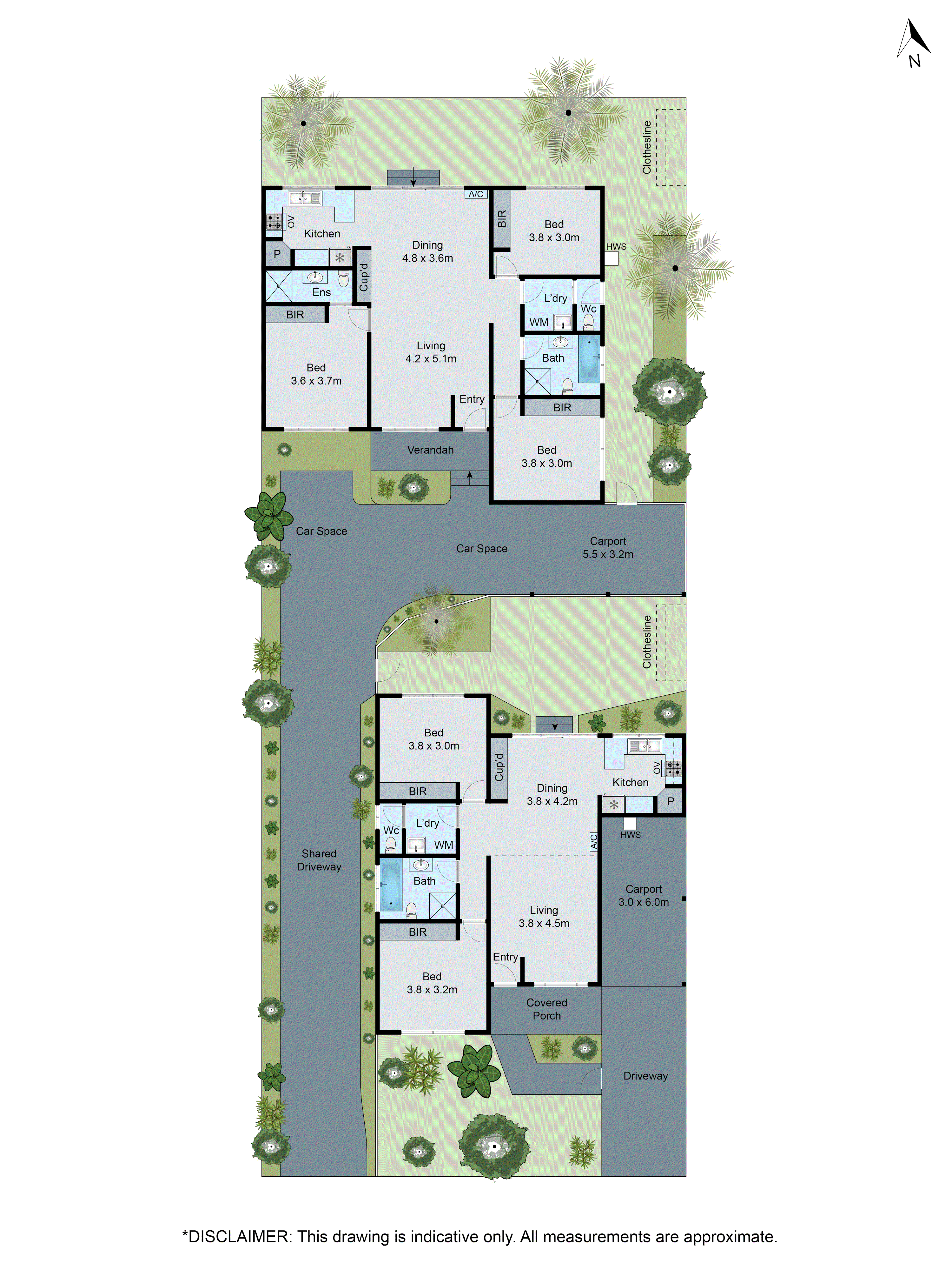 1&2/11 Palmer Street, Oakleigh VIC 3166 - Floorplan