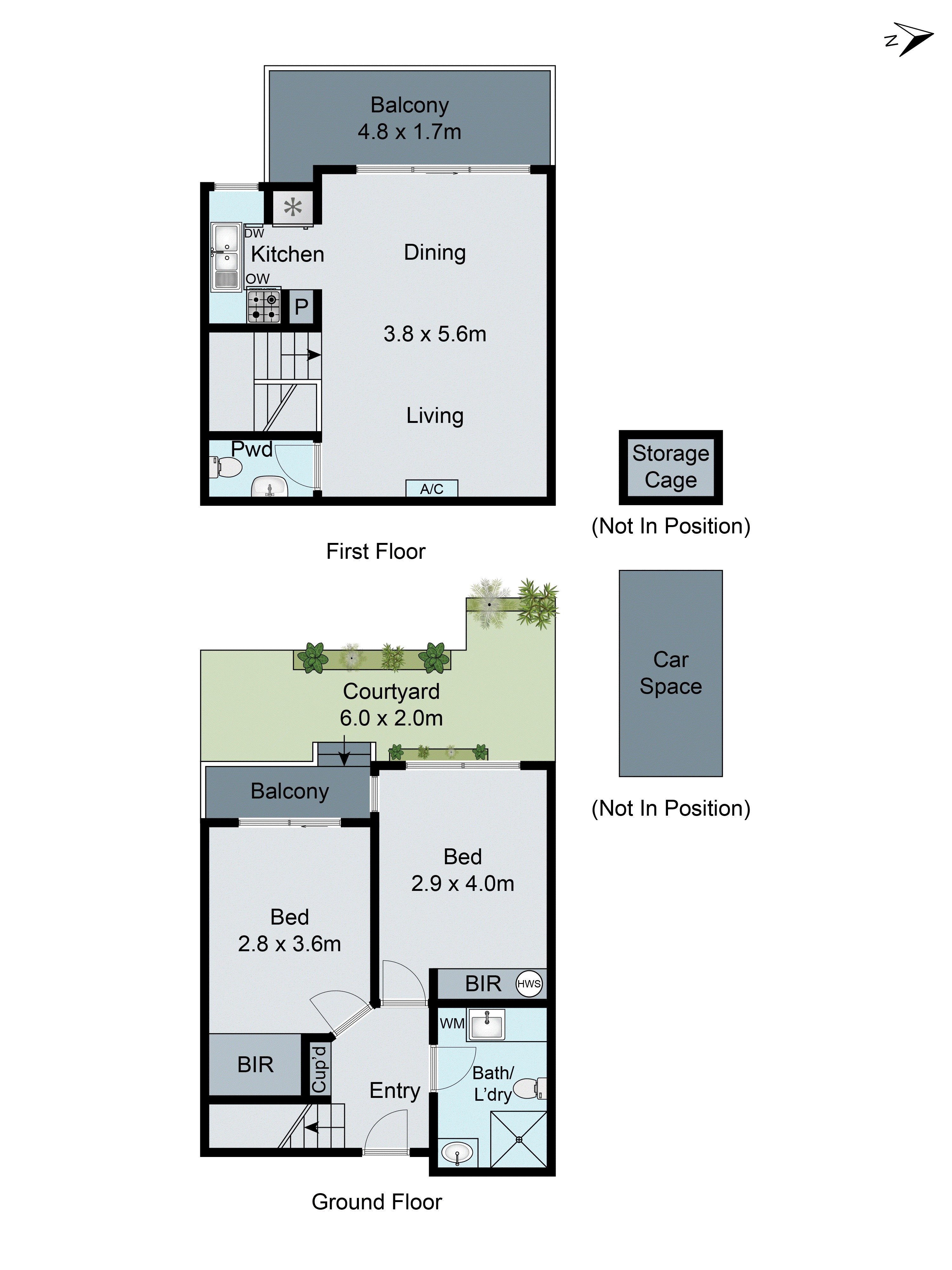 12/110 Atherton Road, Oakleigh VIC 3166 - Floorplan