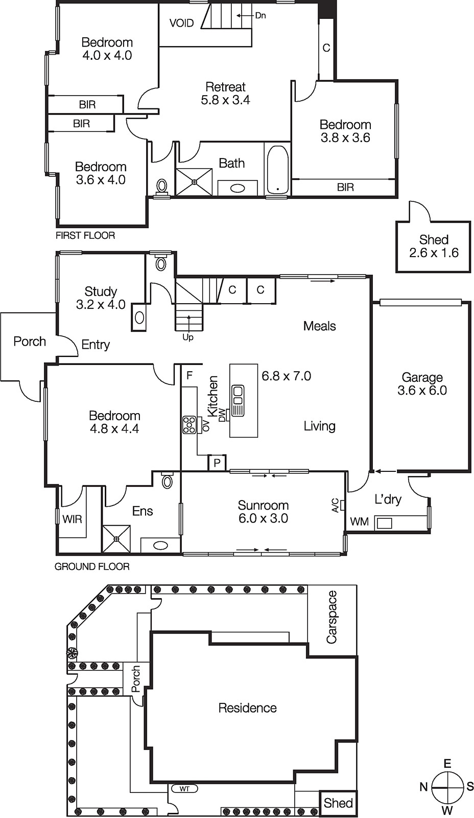 1/212 Wickham Road, Highett VIC 3190 - Floorplan