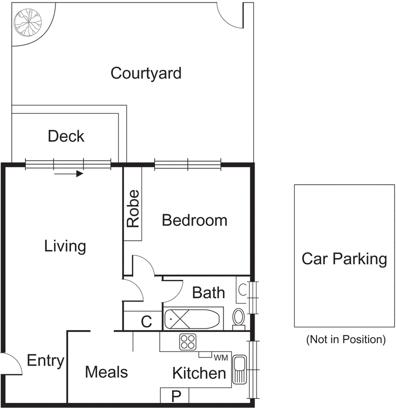 1/213 Grange Road, Glen Huntly VIC 3163 - Floorplan