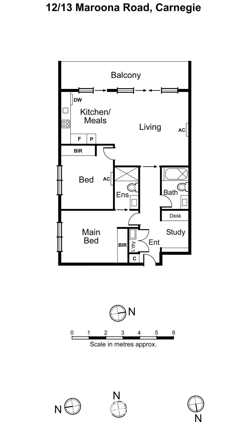 12/13 Maroona Road, Carnegie VIC 3163 - Floorplan