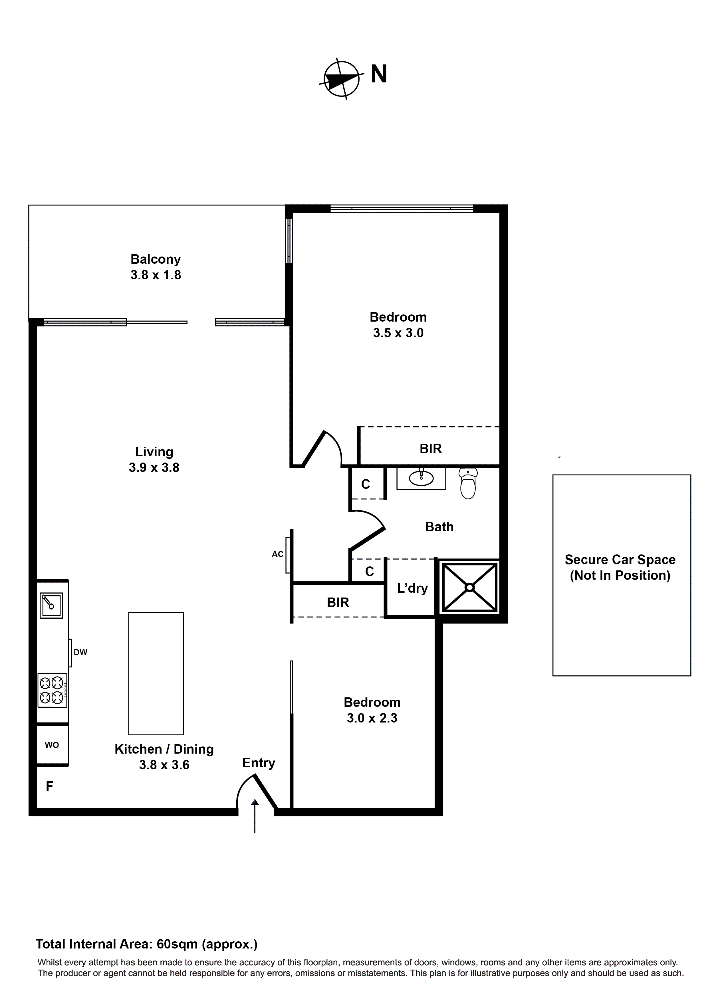 12/130 Victoria Street, Seddon VIC 3011 - Floorplan