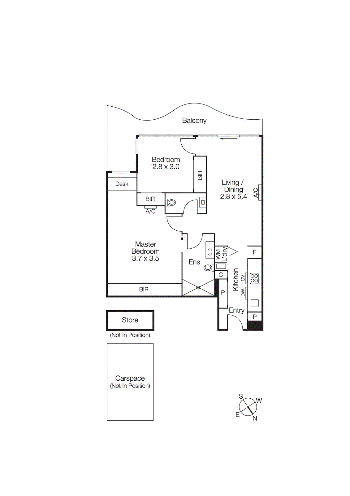 1215/35 Albert Road, Melbourne VIC 3004 - Floorplan
