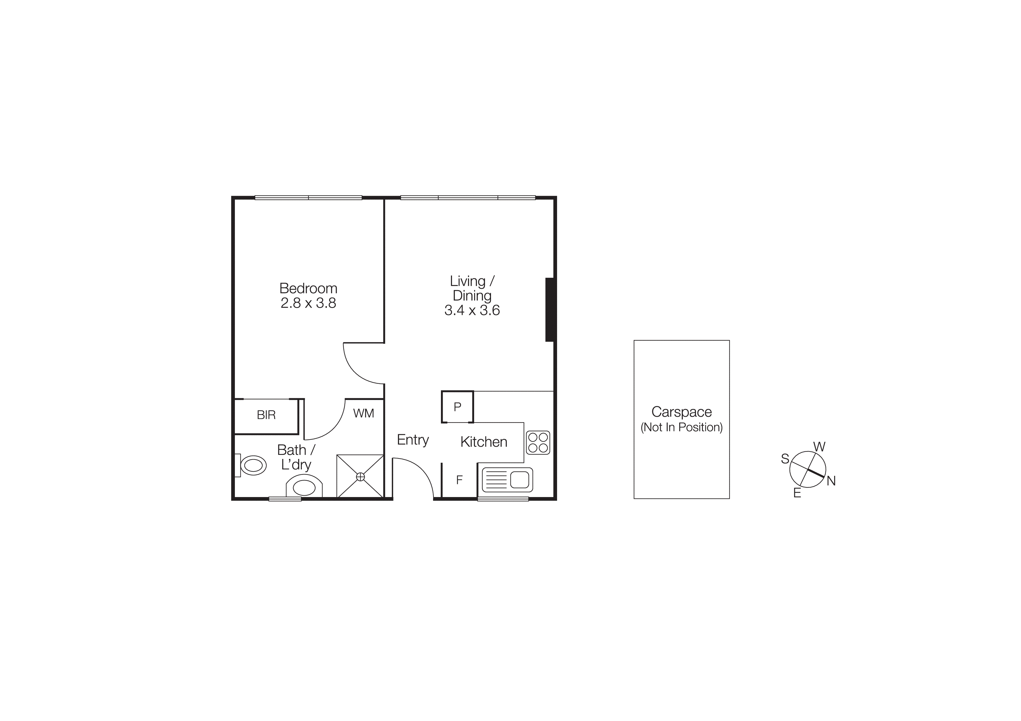12/18 Scott Street, Elwood VIC 3184 - Floorplan