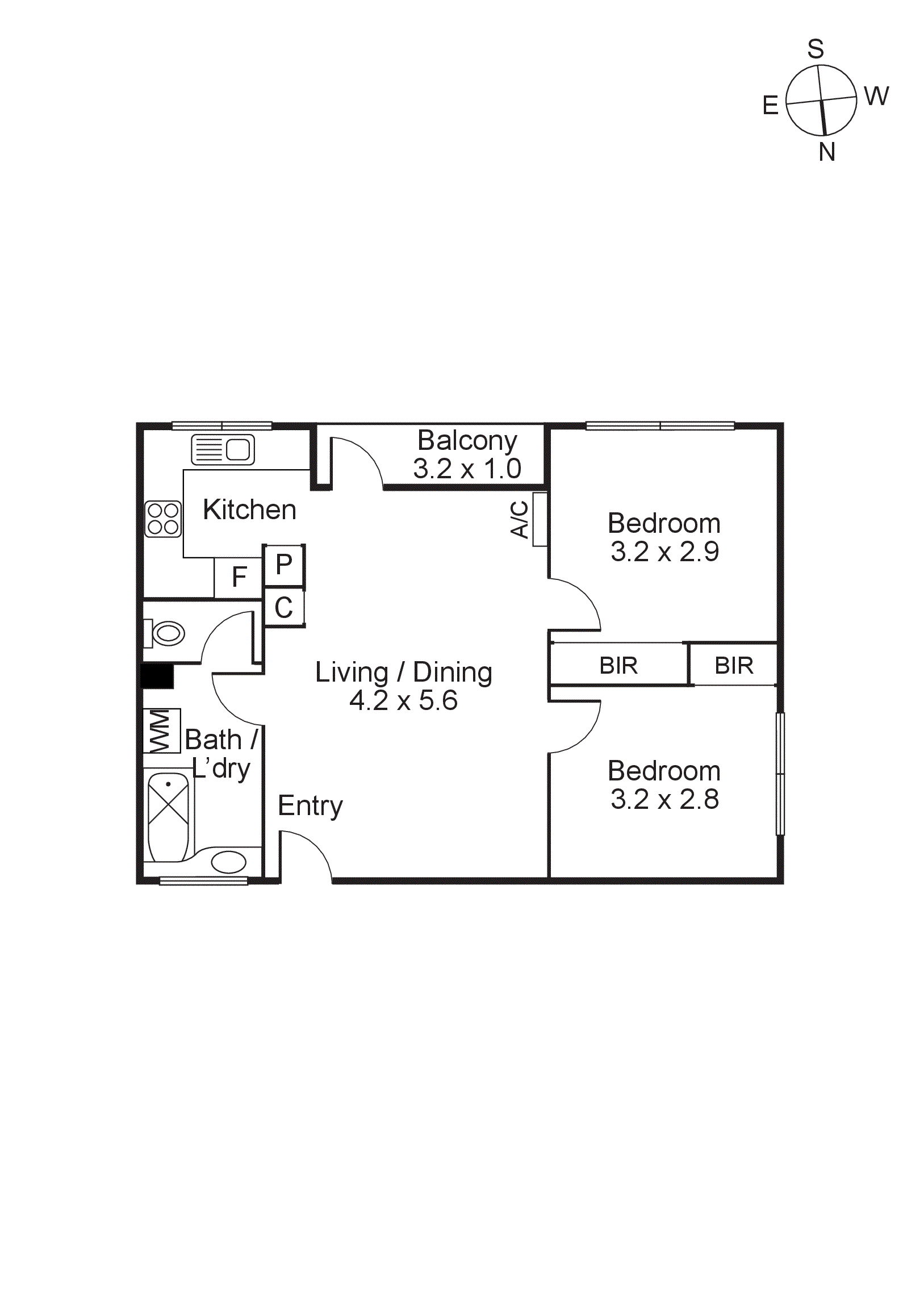 12/19-21 Abbott Street, Sandringham VIC 3191 - Floorplan