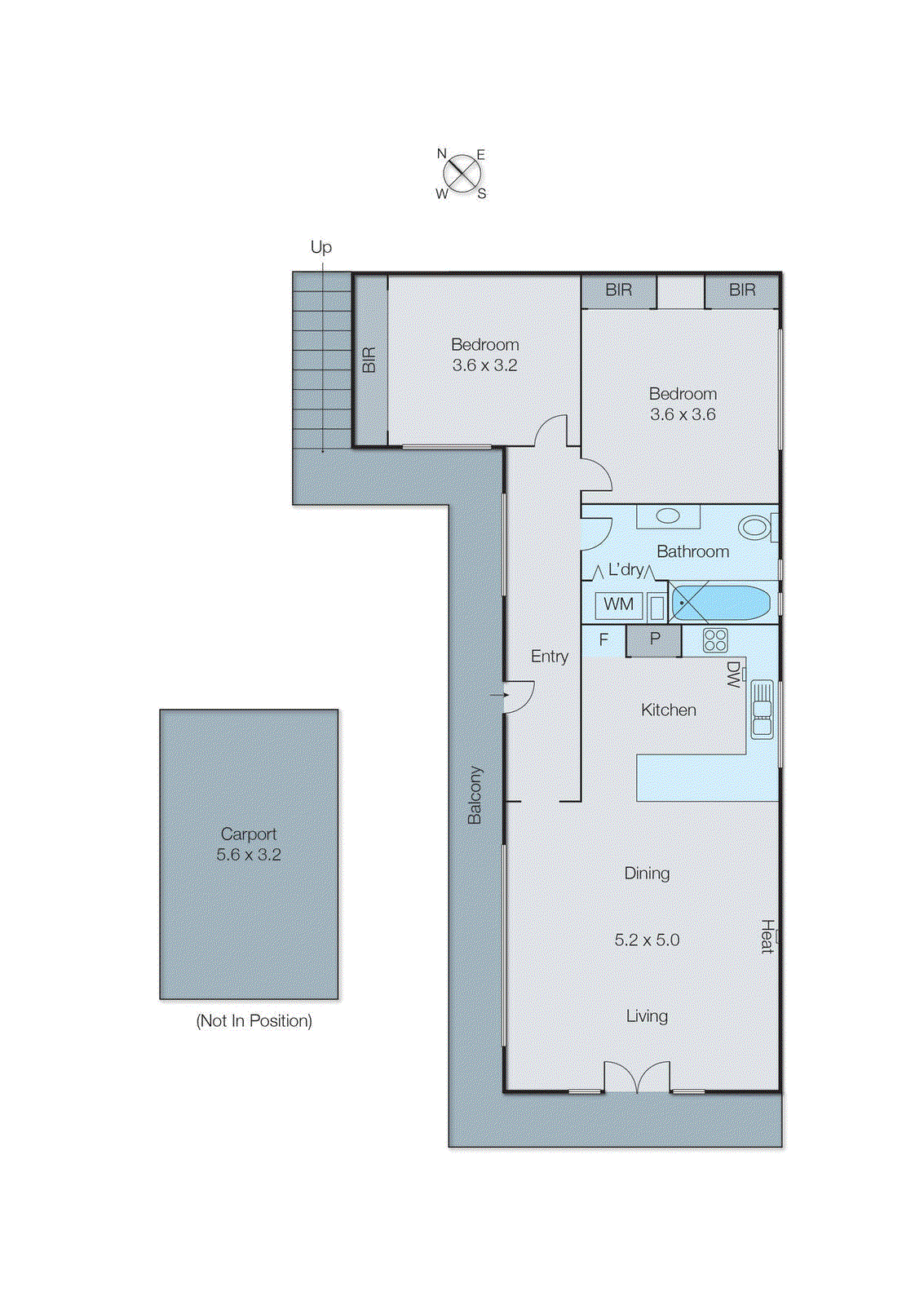 1/219 Como Parade East, Parkdale VIC 3195 - Floorplan