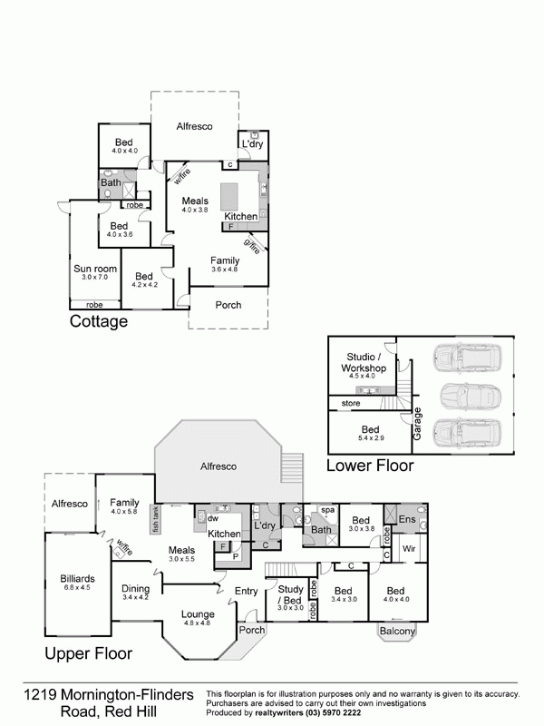 1219 Mornington Flinders Road, RED HILL VIC 3937 - Floorplan