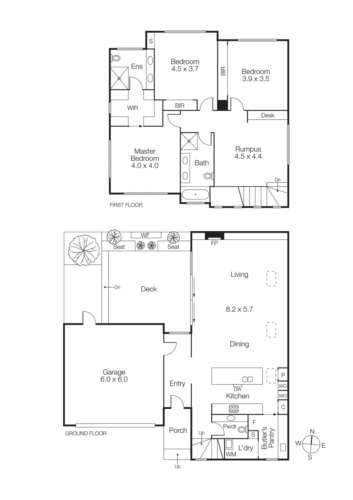1/21b Wentworth Avenue, Sandringham VIC 3191 - Floorplan