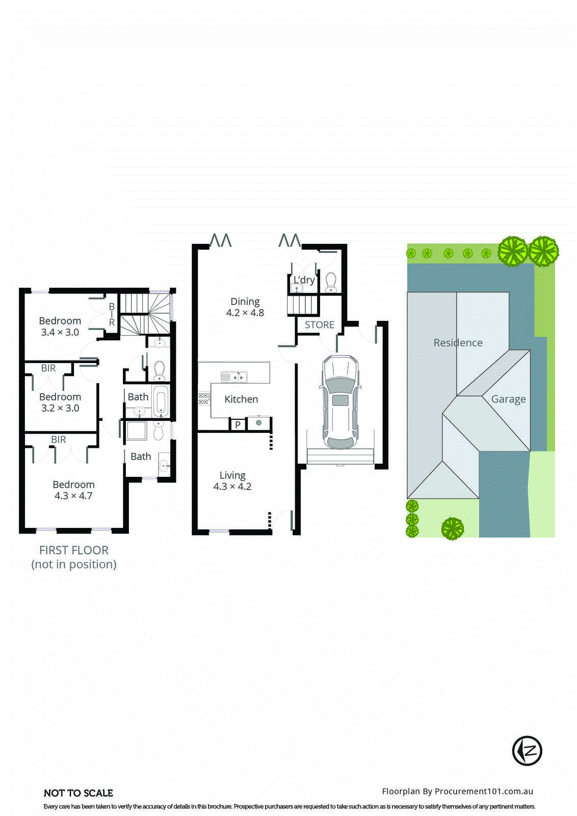 12/2-22 Breanne Place, Keysborough VIC 3173 - Floorplan