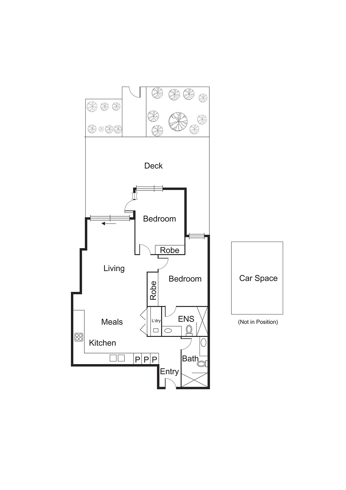 1/22 Bent Street, Bentleigh VIC 3204 - Floorplan
