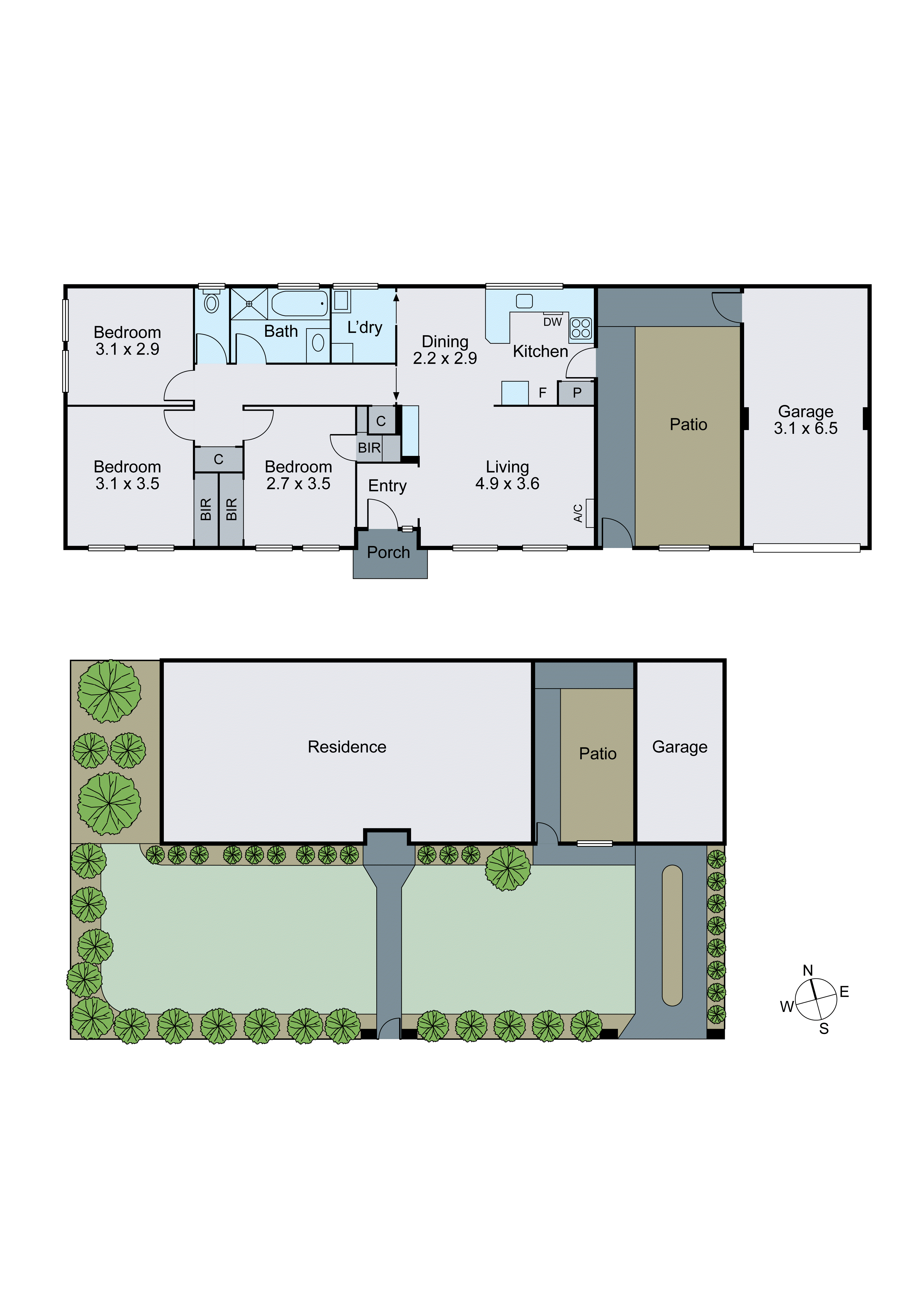 1/22 Blenheim Avenue, Mont Albert VIC 3127 - Floorplan