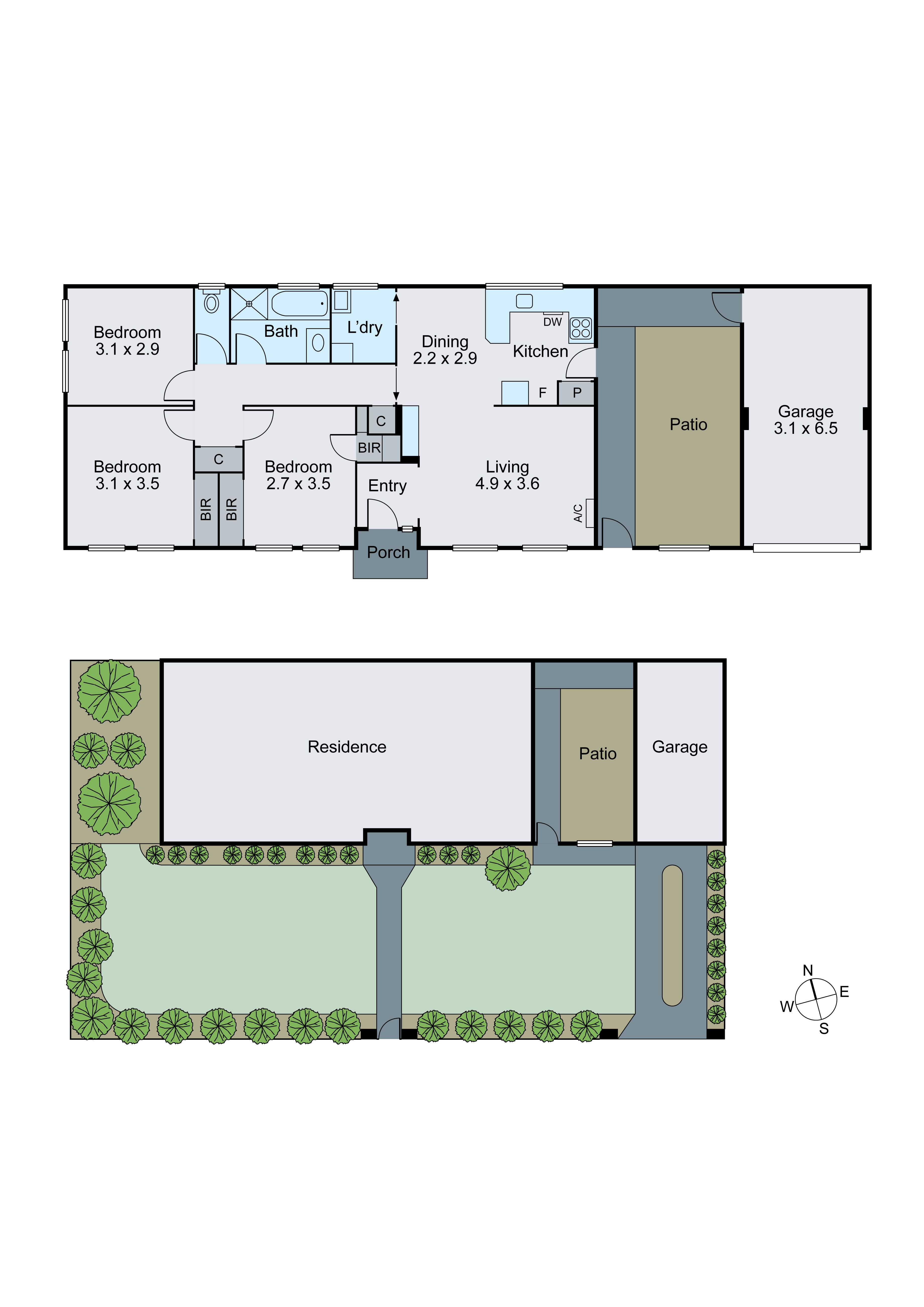 1/22 Blenheim Avenue, Mont Albert VIC 3127 - Floorplan
