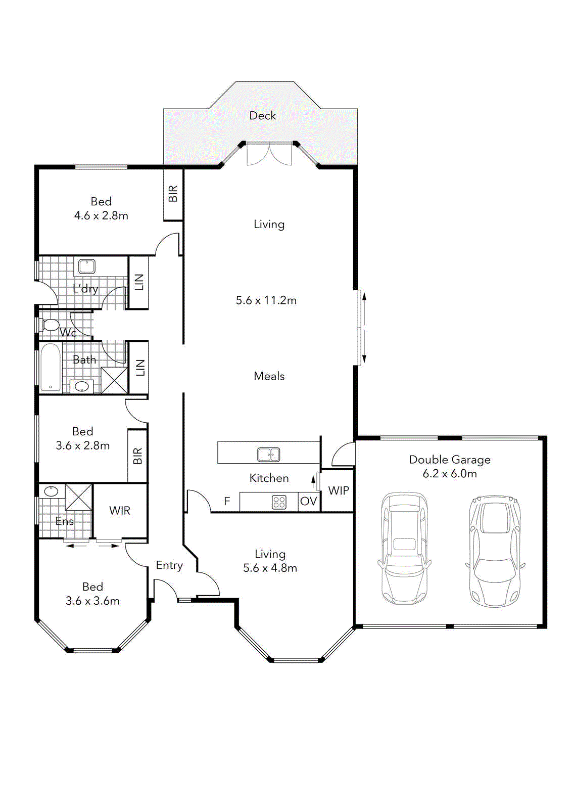 122 Brittain Street, Mount Pleasant VIC 3350 - Floorplan