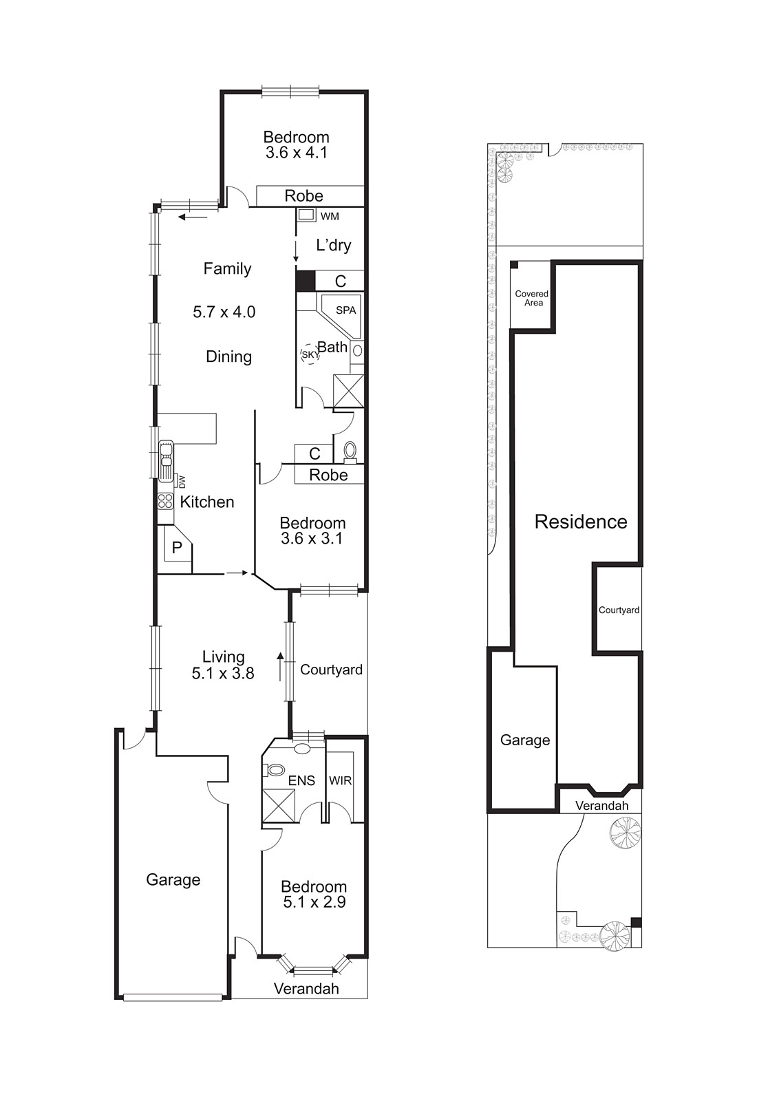 1/22 Brooks Street, Bentleigh East VIC 3165 - Floorplan