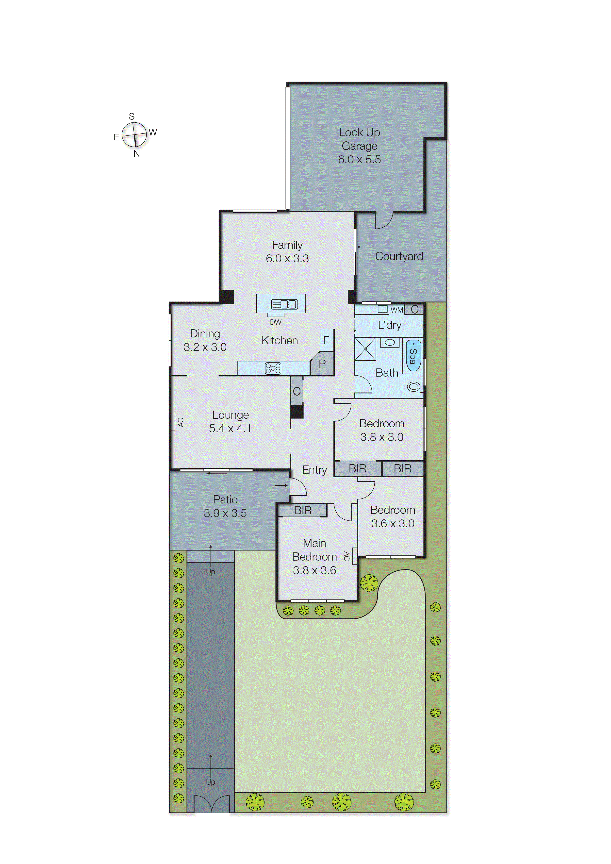 1/22 Broome Avenue, Mentone VIC 3194 - Floorplan