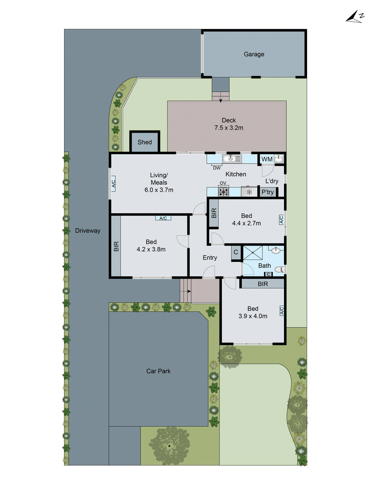 1/22 Clarinda Road, Clarinda VIC 3169 - Floorplan