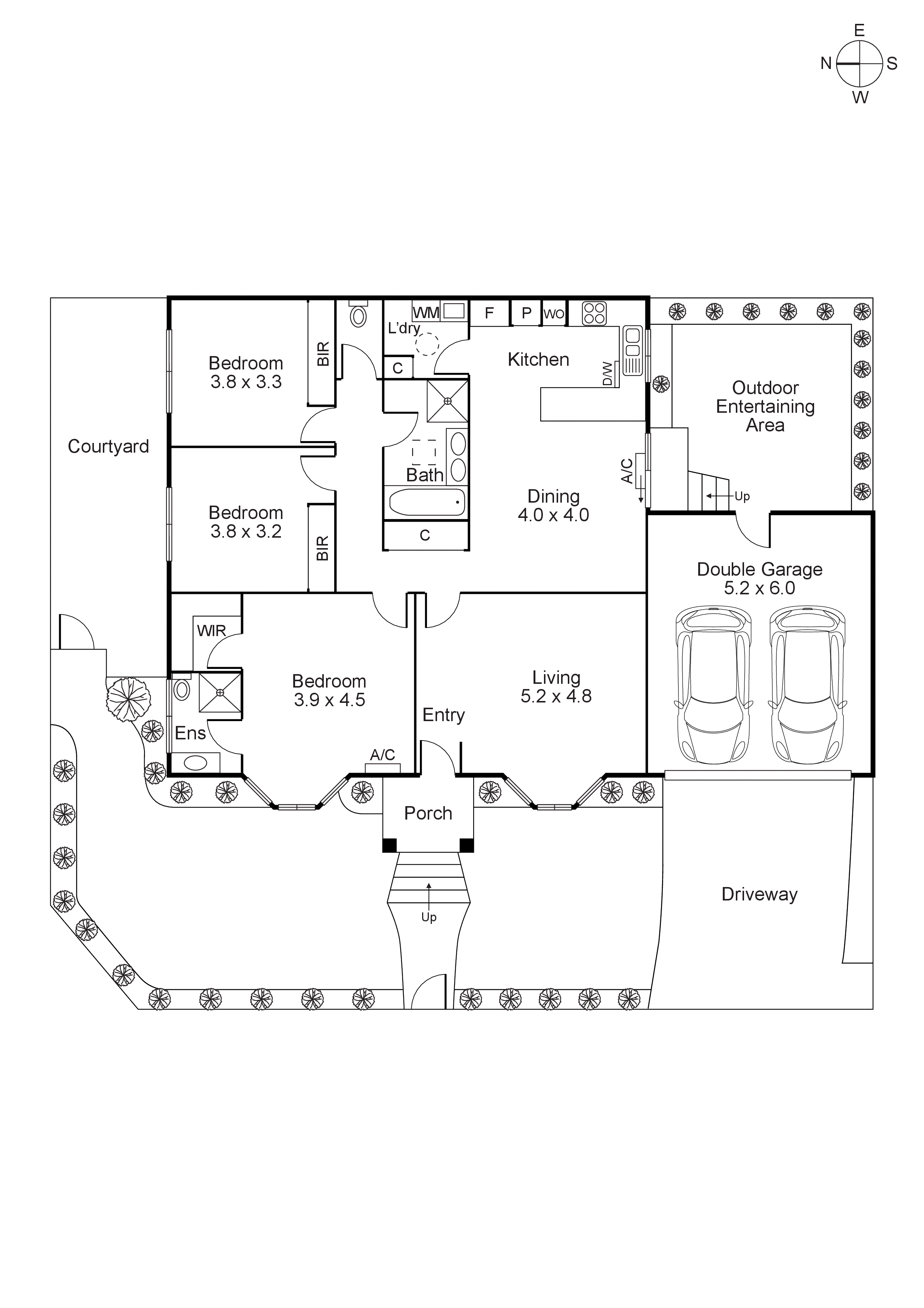 1/22 Clements Street, Bentleigh East VIC 3165 - Floorplan
