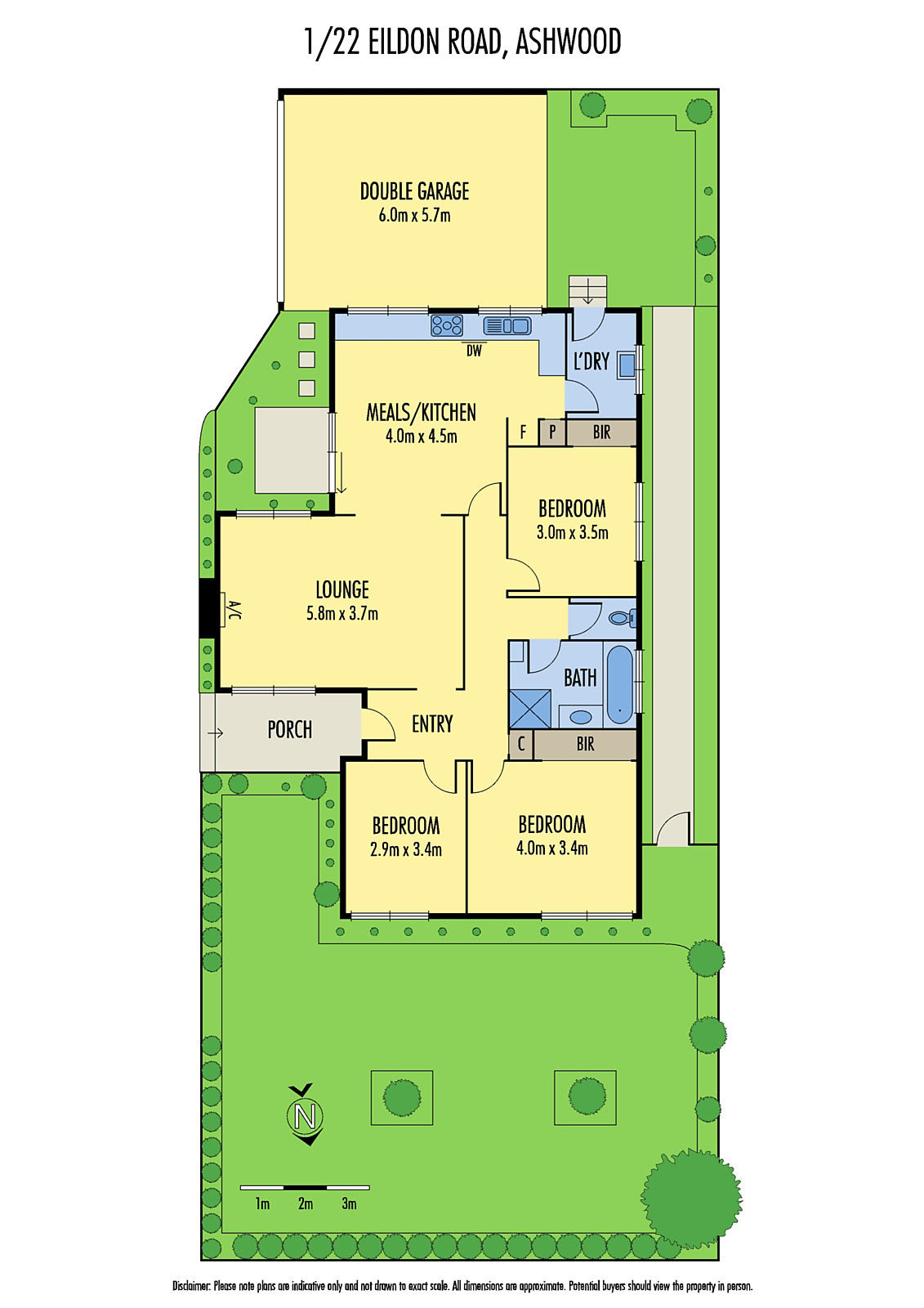 1/22 Eildon Road, Ashwood VIC 3147 - Floorplan