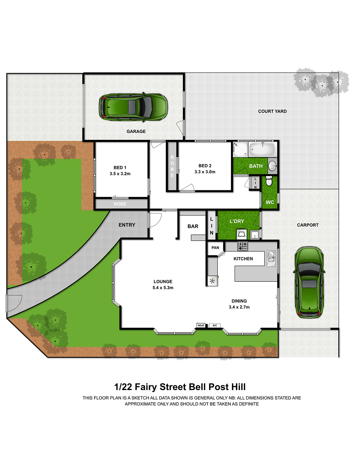 1/22 Fairy Street, Bell Post Hill VIC 3215 - Floorplan