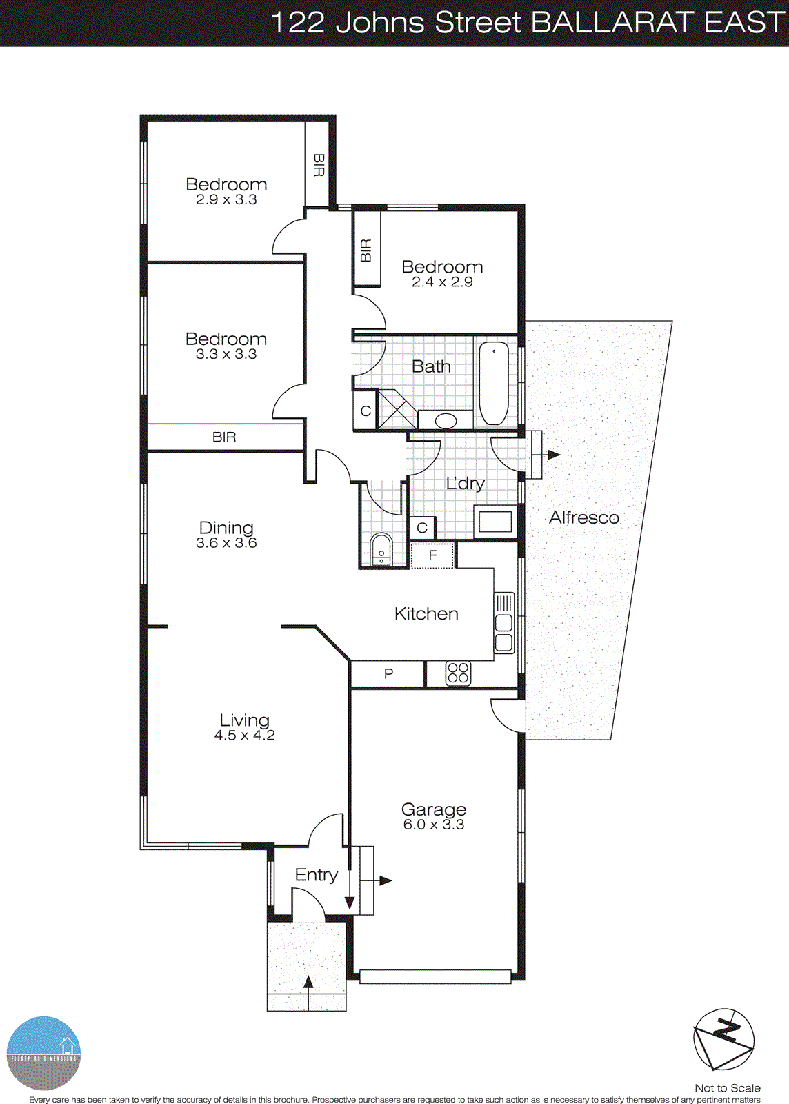 122 Johns Street, Ballarat East VIC 3350 - Floorplan