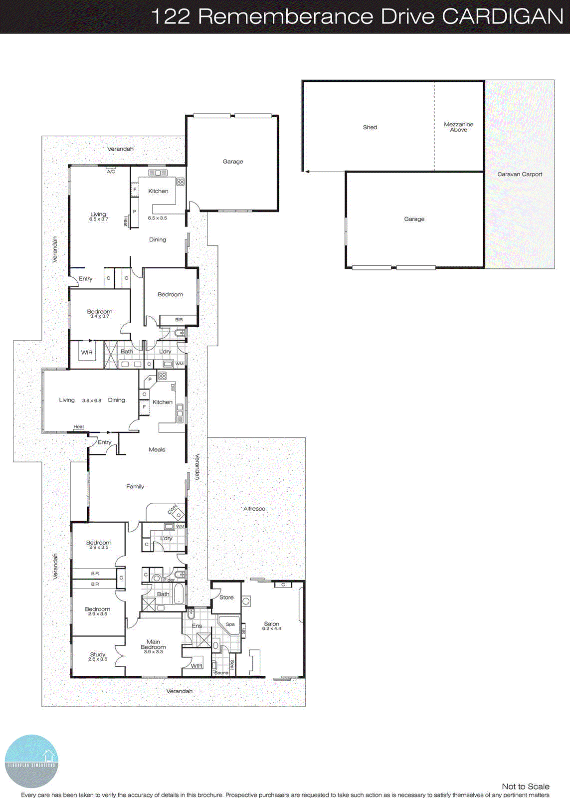 122 Remembrance Drive, Cardigan VIC 3352 - Floorplan