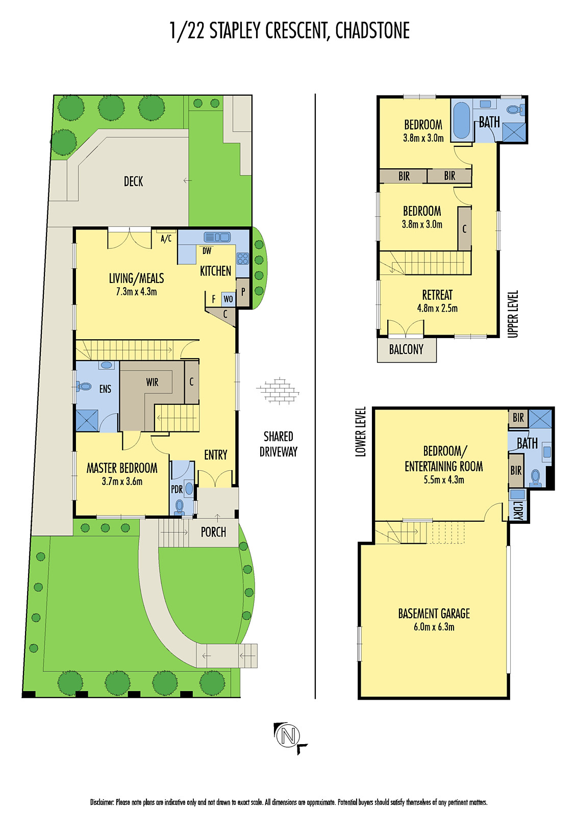 1/22 Stapley Crescent, Chadstone VIC 3148 - Floorplan