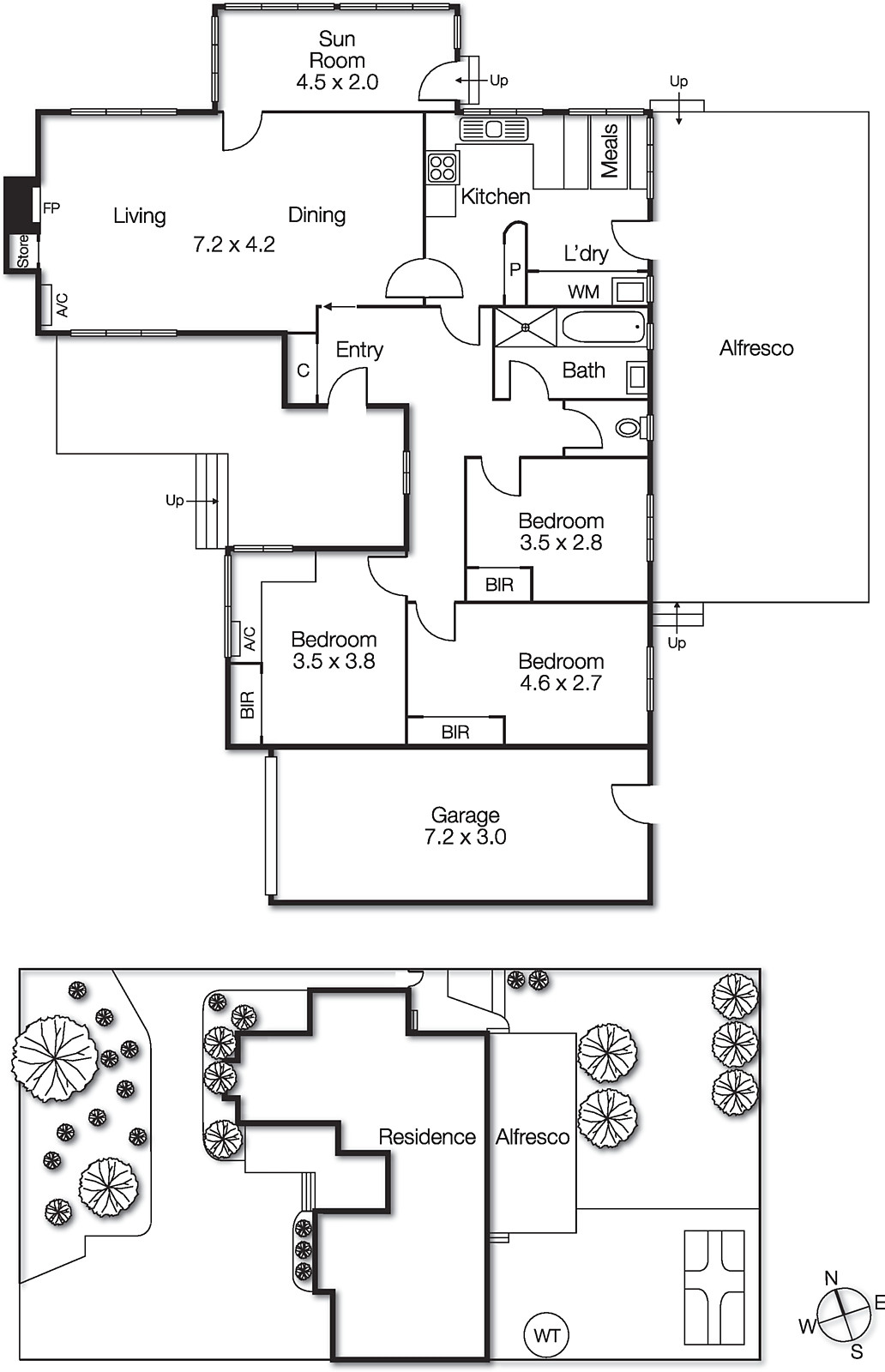 1/22 Wentworth Avenue, Sandringham VIC 3191 - Floorplan