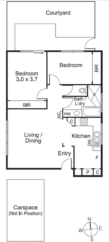 1/22 Westbury Grove, St Kilda East VIC 3183 - Floorplan