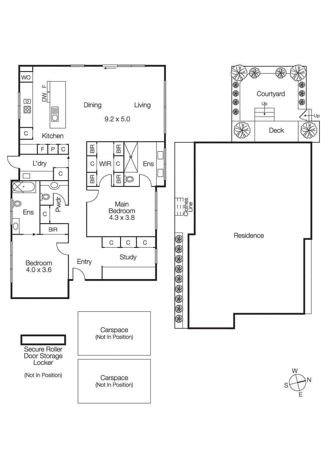 1/22 Willansby Avenue, Brighton VIC 3186 - Floorplan