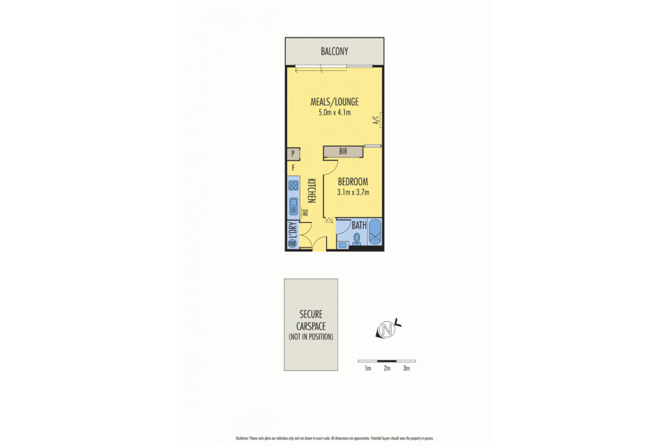 12/201 Ormond Road, Elwood VIC 3184 - Floorplan