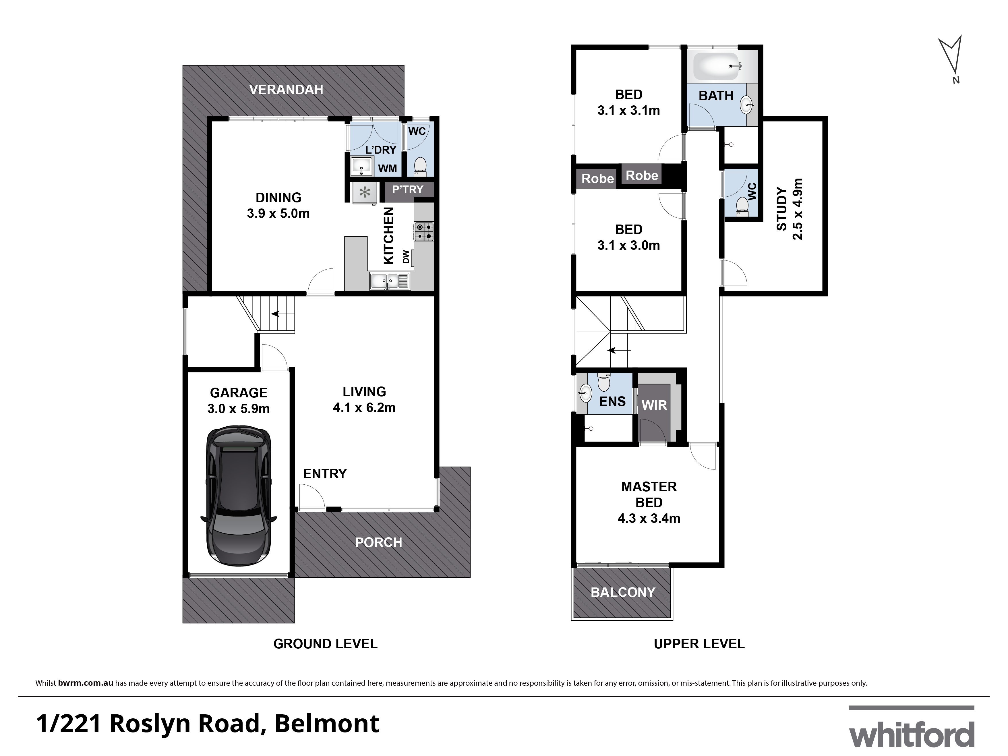 1/221 Roslyn Road, Belmont