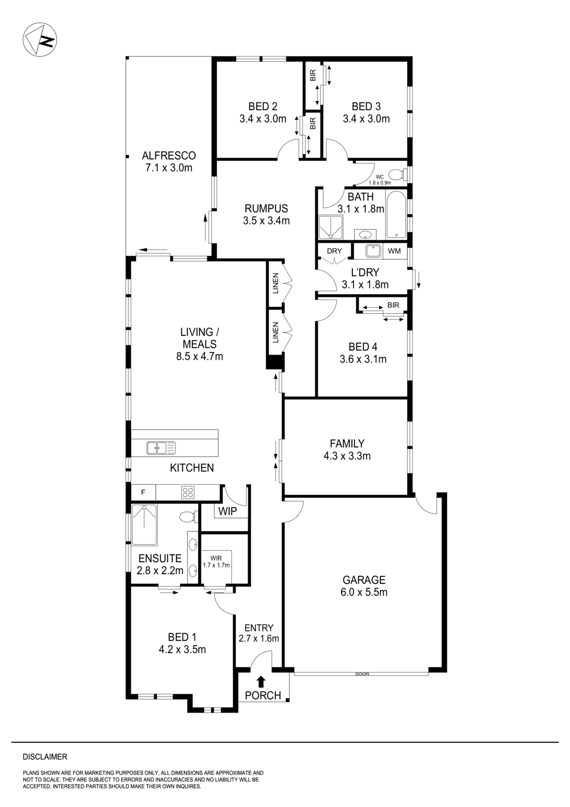 1222 Havelock Street, Ballarat North VIC 3350 - Floorplan
