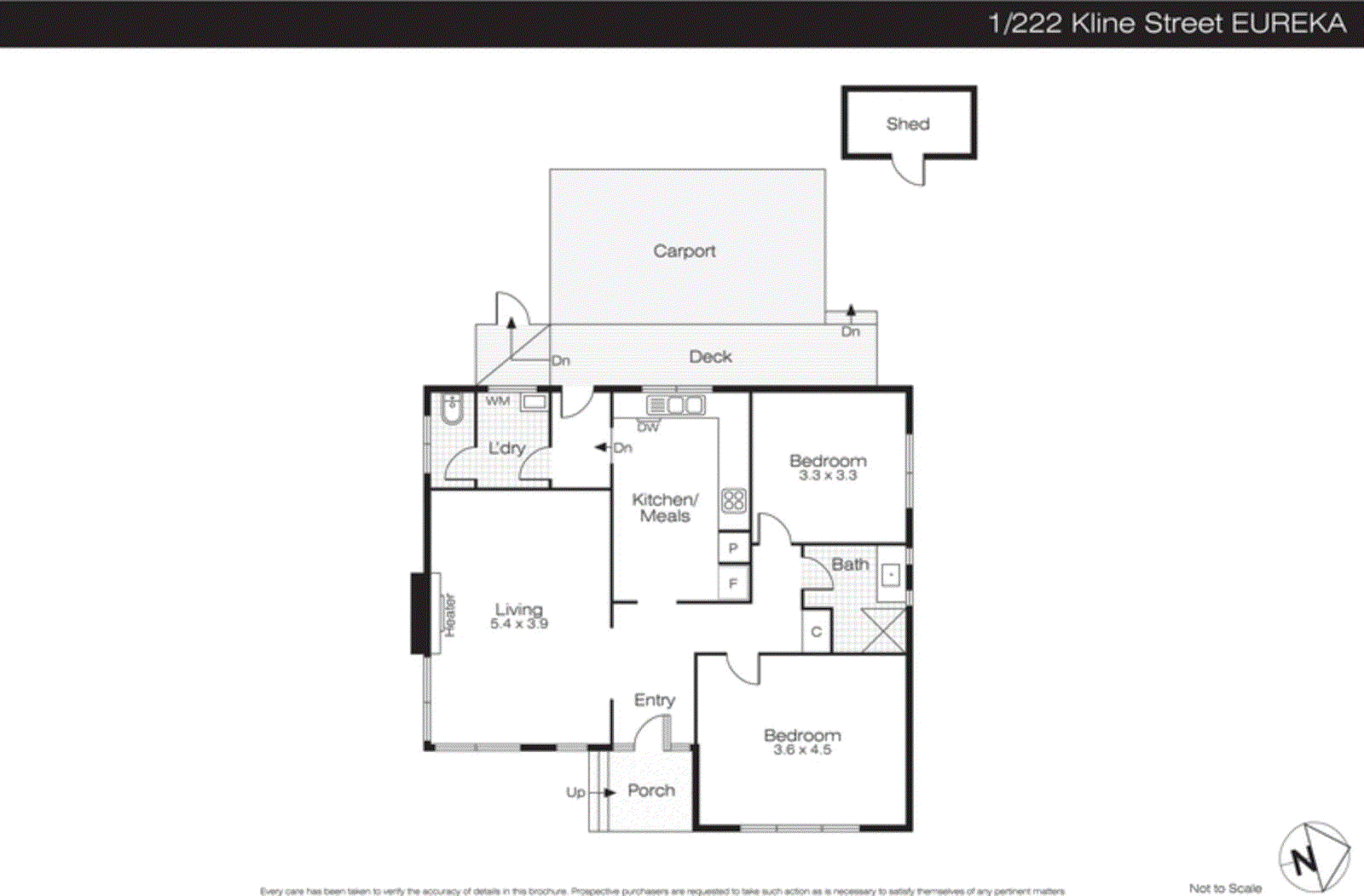1/222 Kline Street, Eureka VIC 3350 - Floorplan
