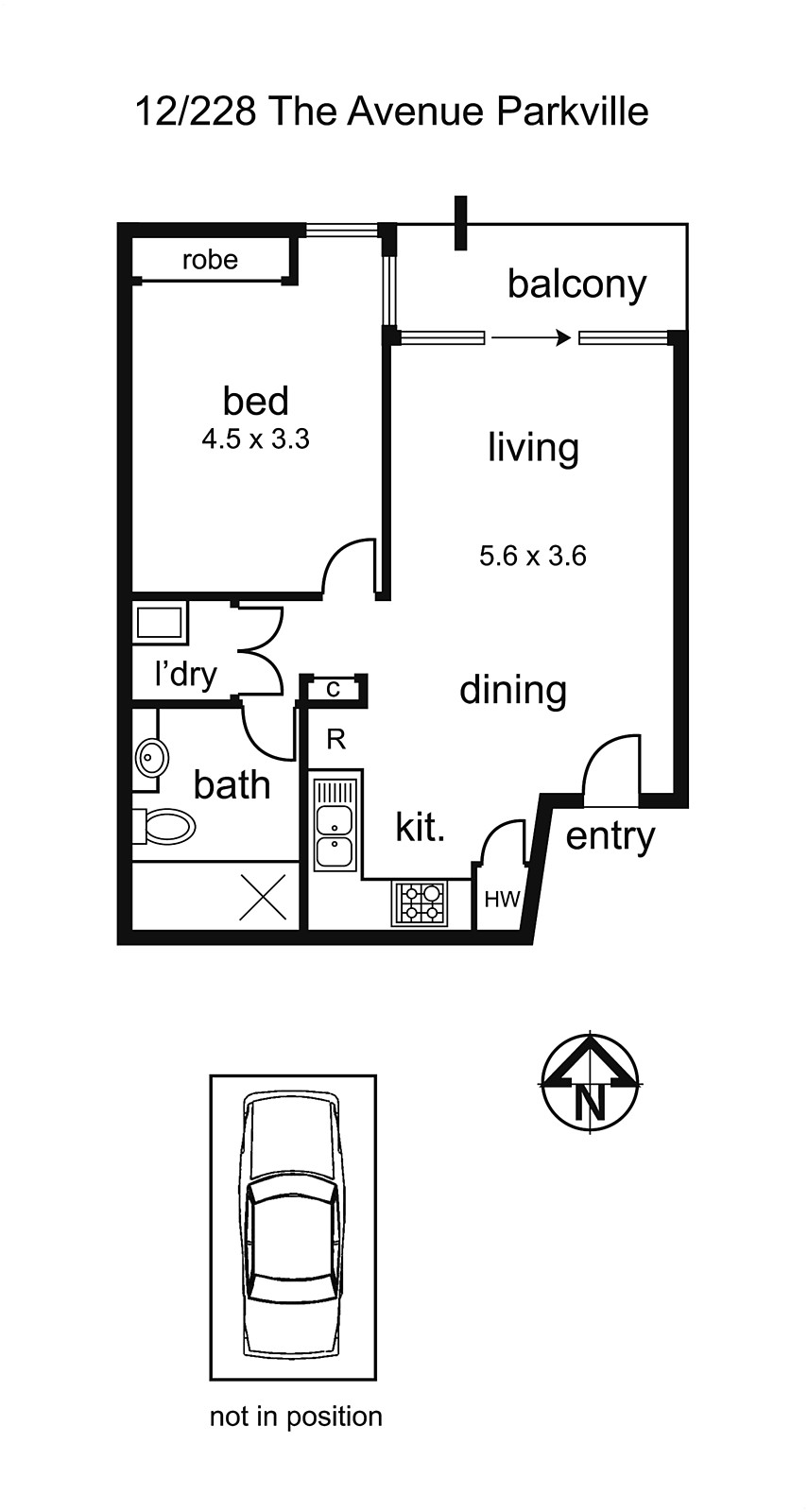 12/228 The Avenue, Parkville VIC 3052